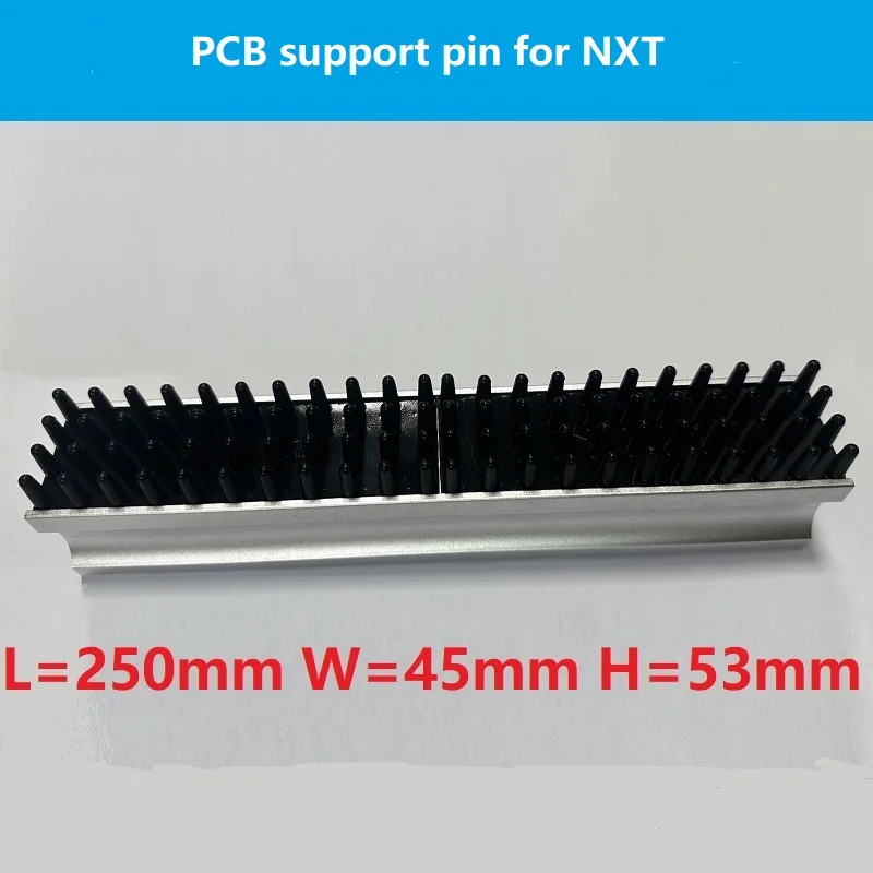 NXT 후지 칩 마운터 픽 앤 플레이스 기계용 소프트 백업 핀, PCB 지지대 핀, AA1XK00 W = 52.5mm 53mm L = 250mm SMT 예비 부품