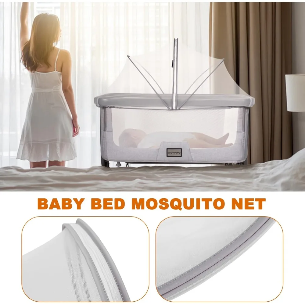Mosquito Net Portable&Durable for Baby Strollers Carriers Car Seats Cradles Baby Insect Netting Playpen Cradle Mosquito Nets