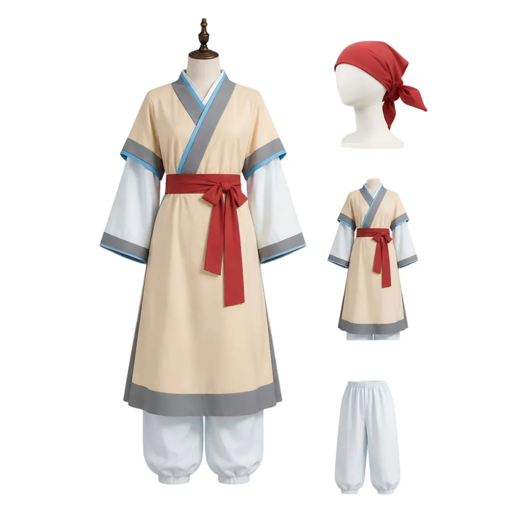 

Movie Edition Apothecary Diary Cosplay Mu Qing Clothing Women Halloween Costume Carnival Outfit Suits Party Disguise Roleplay