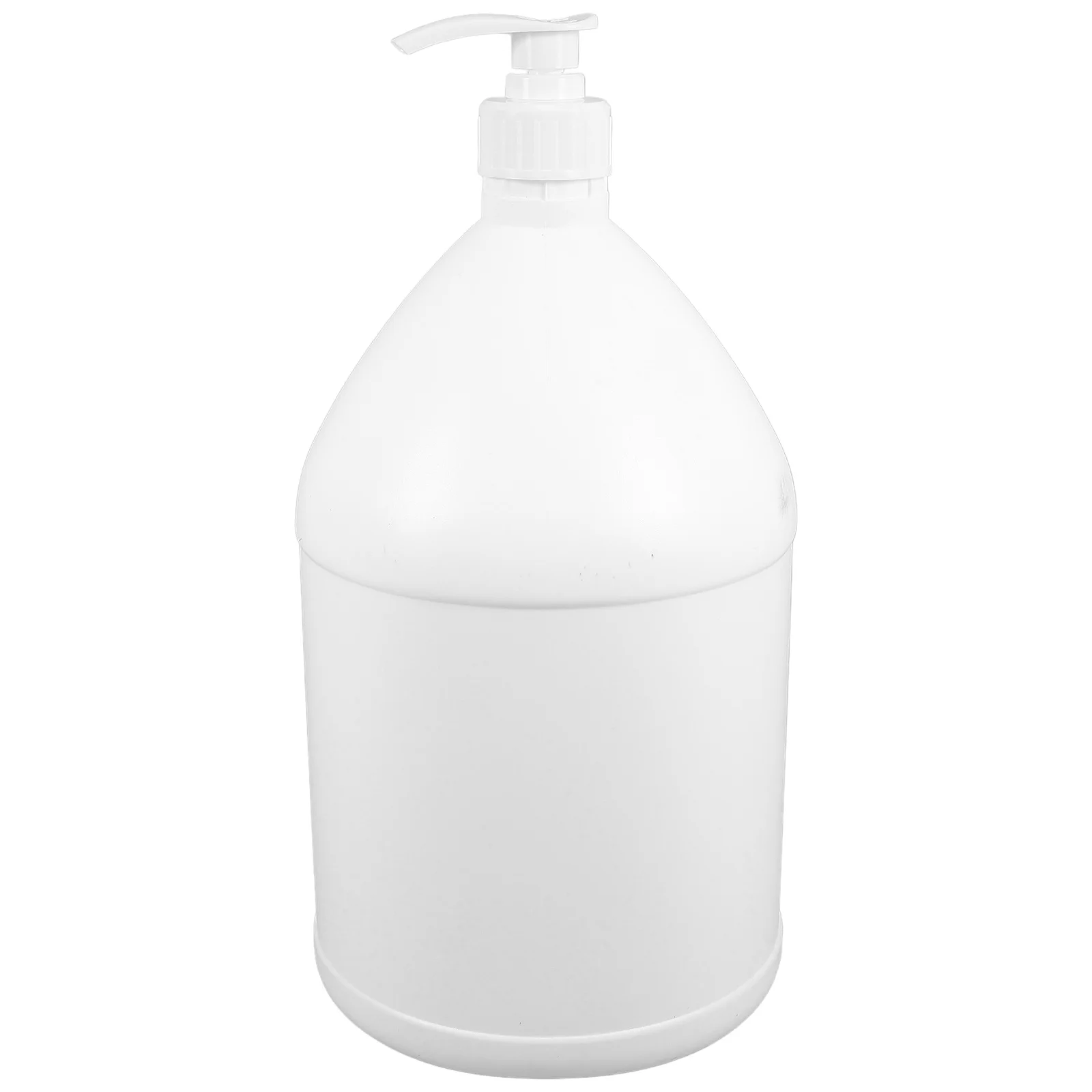 

1 Gallon Plastic Food Bucket 4L White Reusable Storage Container For Milk Tea Oil Juice Water Shampoo Lotion Soap Pump Dispenser