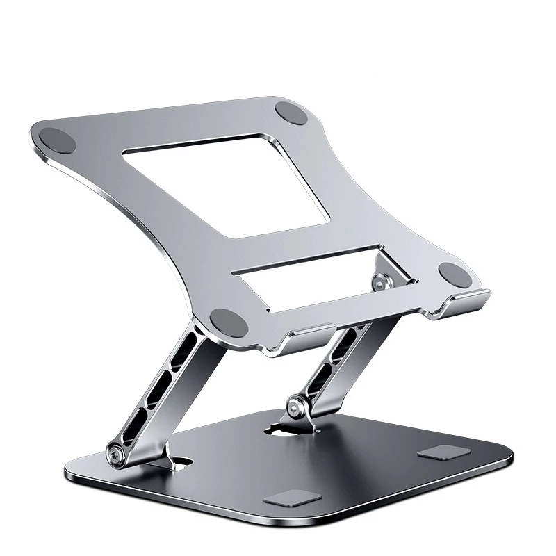 Hot Selling Folding Height Adjustable Aluminum Foldable Portable Adjustment Desktop Laptop Stand