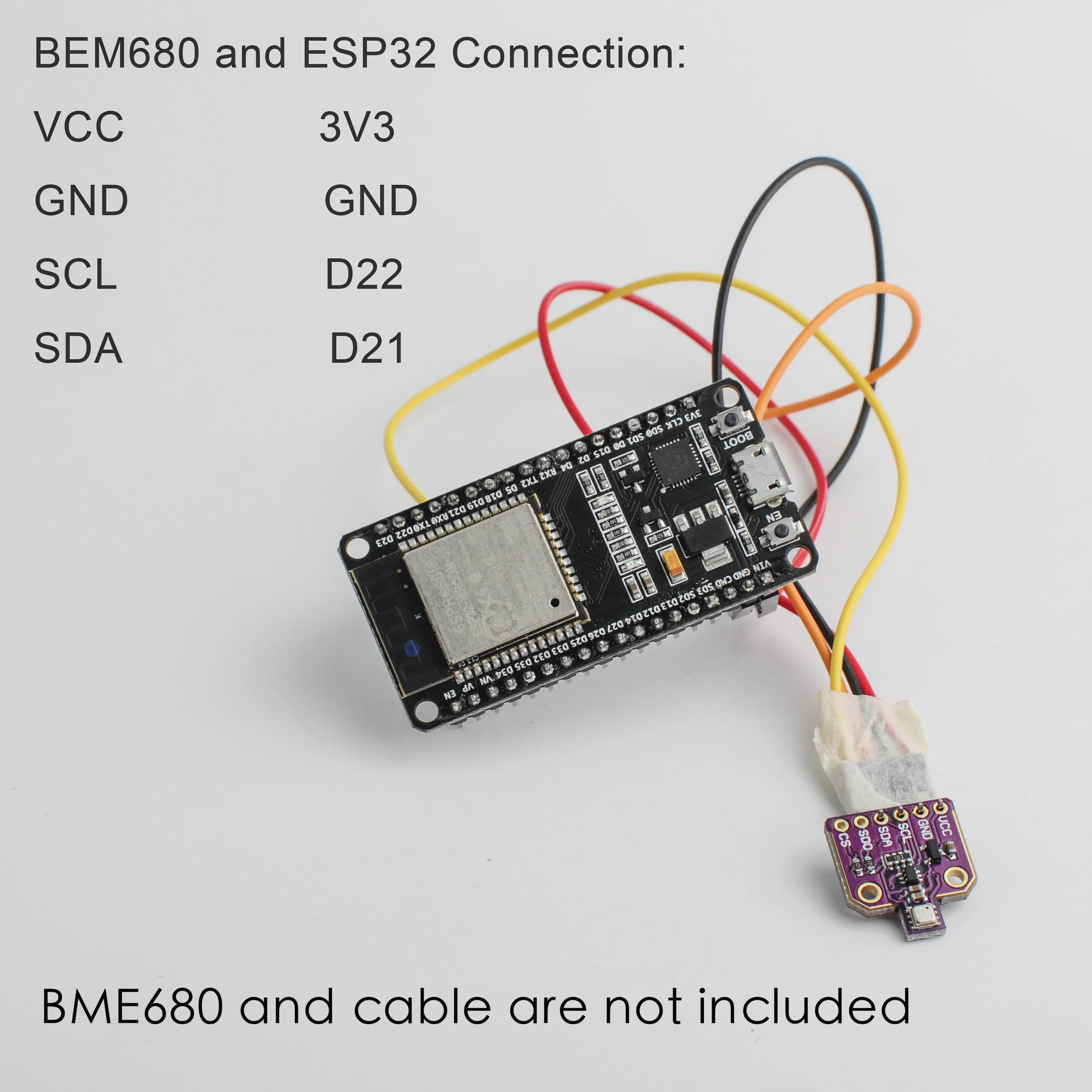 2x ESP32-WROOM-32 Ontwikkelbord Met CH340 & Type-C – Dual-core WiFi + Bluetooth, Compatibel Met Arduino 2 miniatura