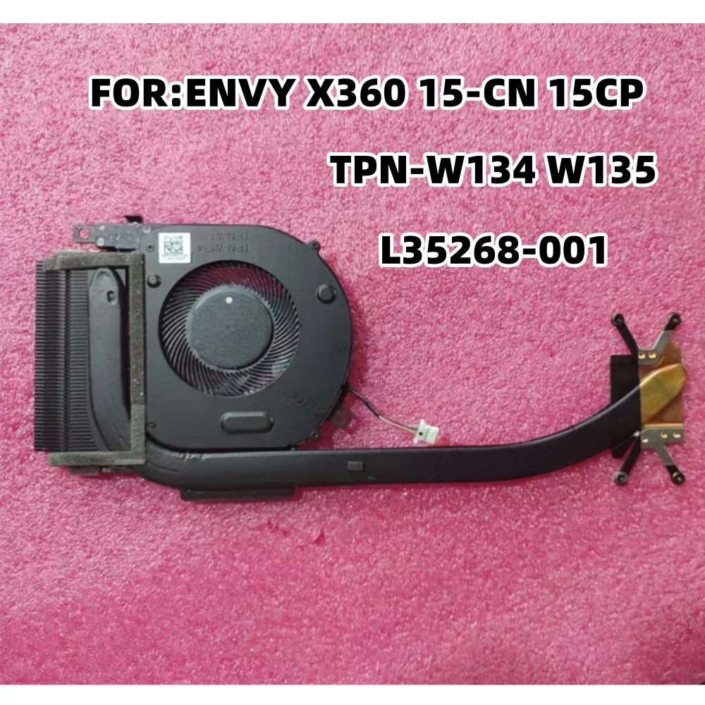 

New Original Cooler for HP ENVY X360 15-CN 15-CP TPN-W134 TPN-W135 Heatsink with Fan FKG1 L35268-001 GB2110