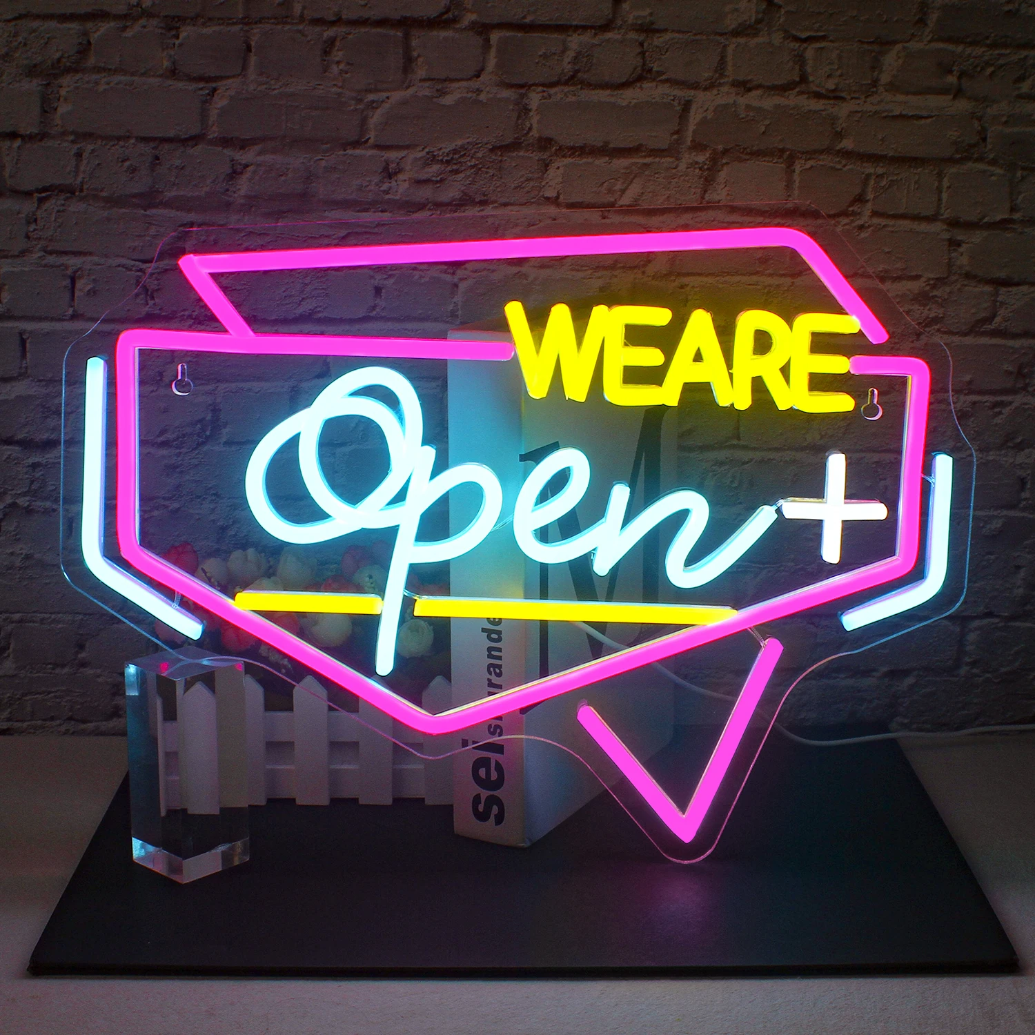 

Open Neon Sign USB Powered LED Neon Sign for Bar Restaurant Hotel Shop Coffee Club Party Bedroom Business Wall Decor Neon Light