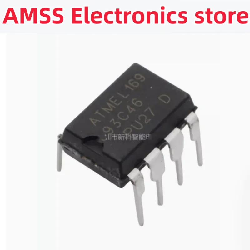 AMSS 5PCS New 93C46 DIP-8 Serial EEPROM In Stock AT93C46