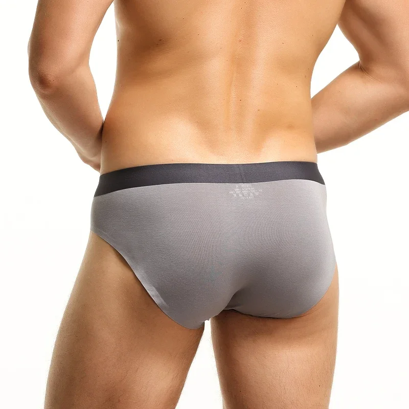 

5PCS50 pairs of men's underwear, men's Modal seamless shorts, slim and sexy, summer thin triangle pants with slits, comfortable