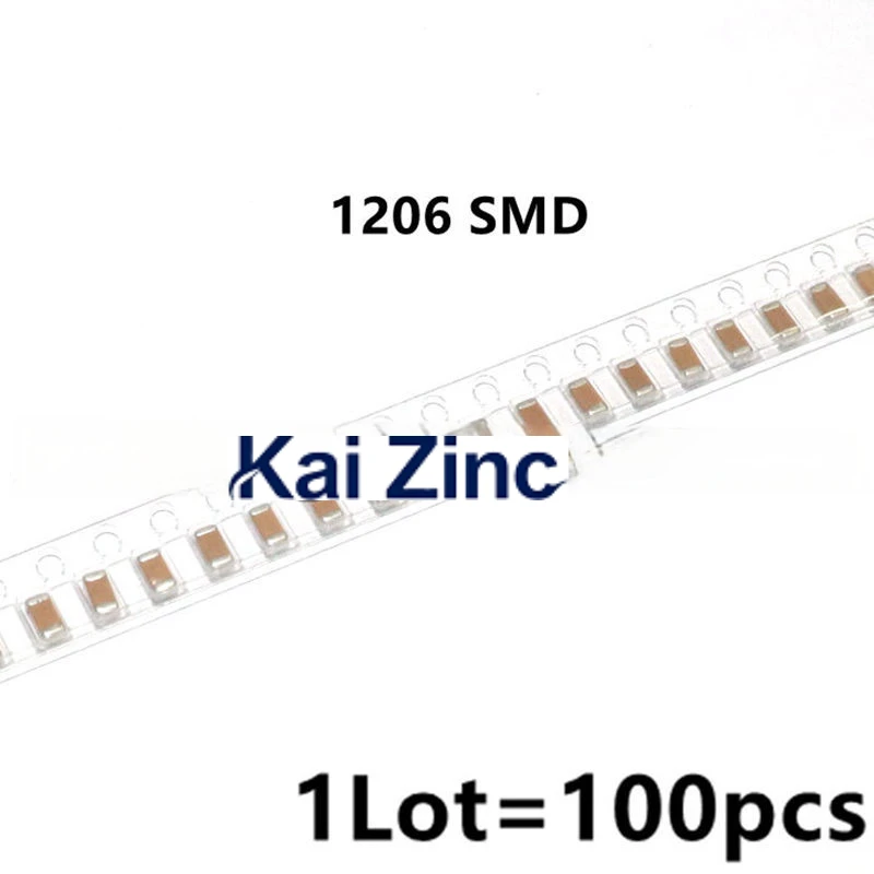 100PCS 1206 Smd Cap…