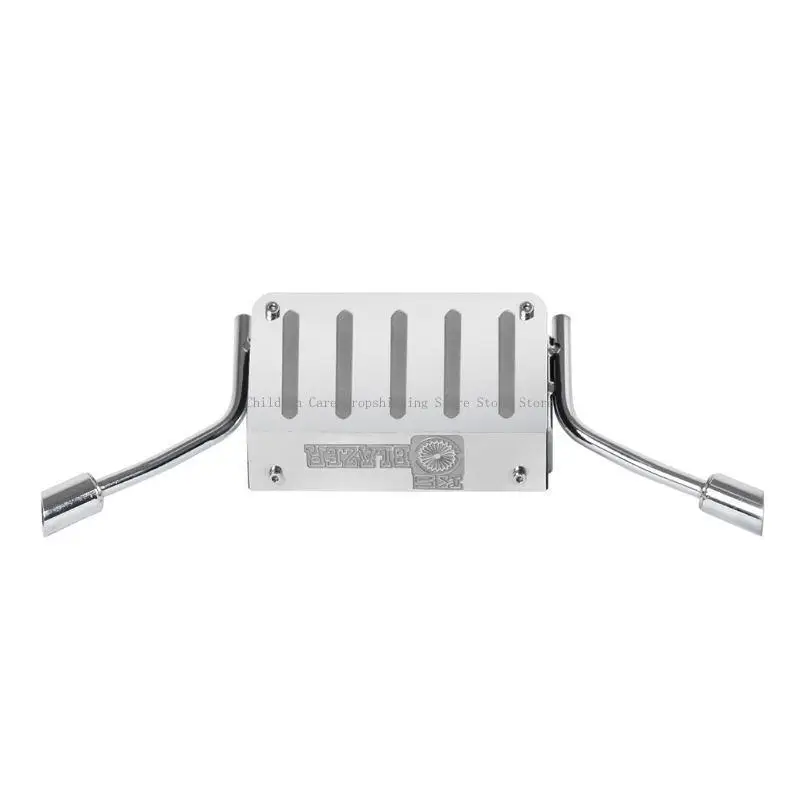 Metallkraftstoffschwanz für Tankableitungsrohr für 1/10 RC Crawler Truck K5 für Tr