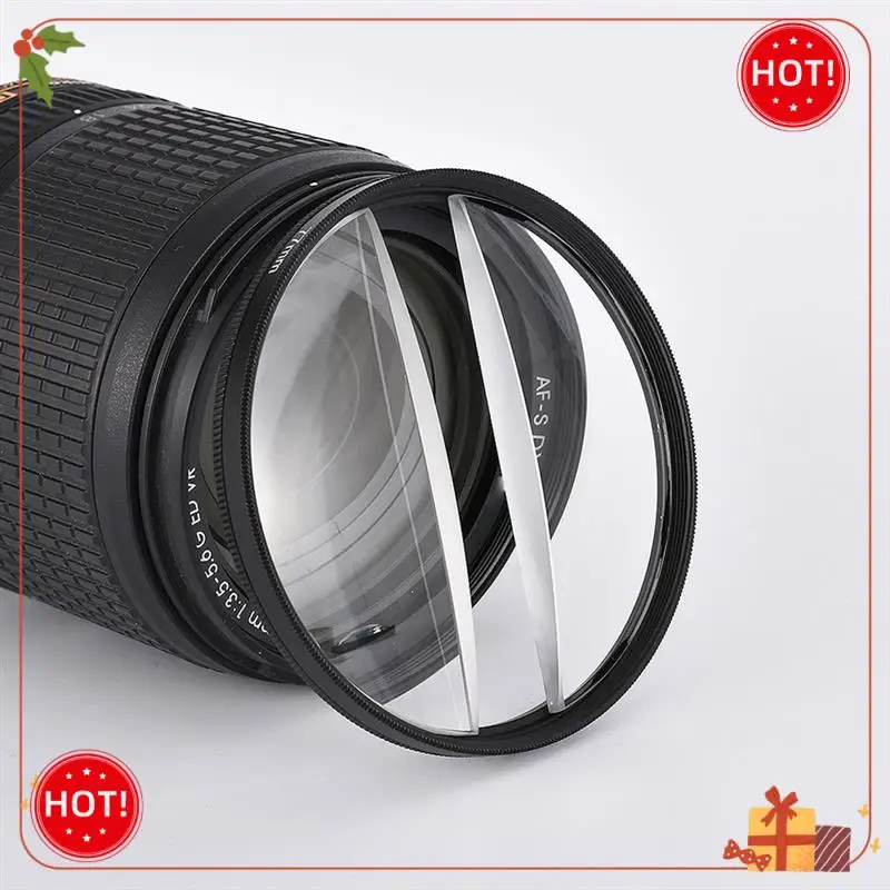 

Durable-Double Moon Filter For Special Effects In Photography, Blurring The Foreground, Unique Accessories