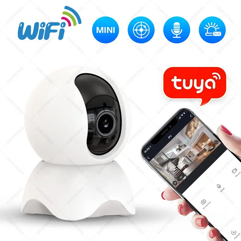 Two-way Voice Intelligent WiFi Network Camera Remote Monitoring Automatic Tracking Infrared Night Vision Movement Detection