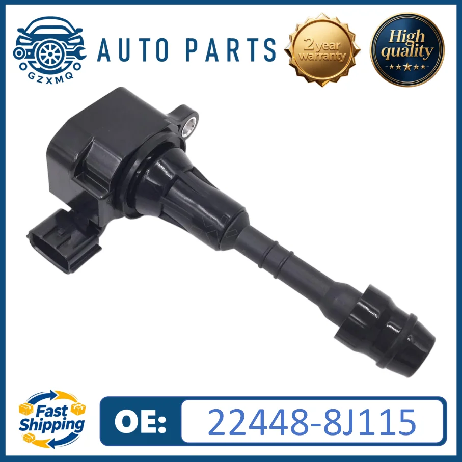 

22448-8J115 High-Quality 6PCS Ignition Coil For Nissan 350Z Skyline StageA Infinity QX4 VQ35DE 3.5L 4.0L