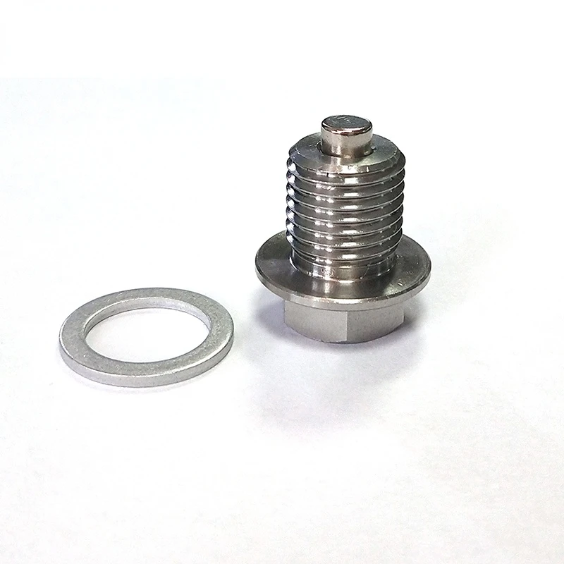 M12 M14 M16 M18 M20 Stainless Steel Engine Magnetic Oil Drain Plug with Neodymium Magnet