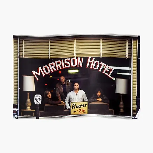 Morrison Hotel  Poster Decoration Art Mural Room Home Modern Wall Decor Painting Picture Print Funny Vintage No Frame