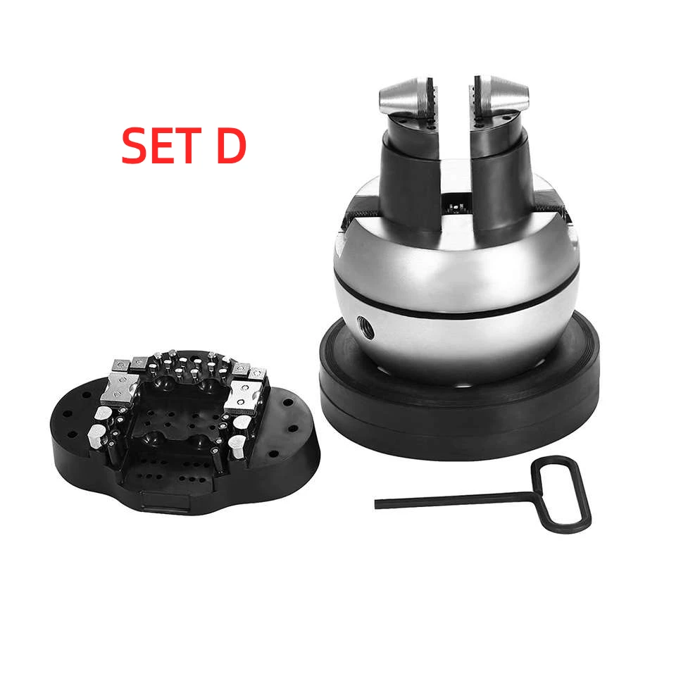 Mini 360 Rotation Jewelry Engraving Block Ball Vice Key Setting Engraving Ball Jewellery Tool Engrave Ball Vice Diamond Setting