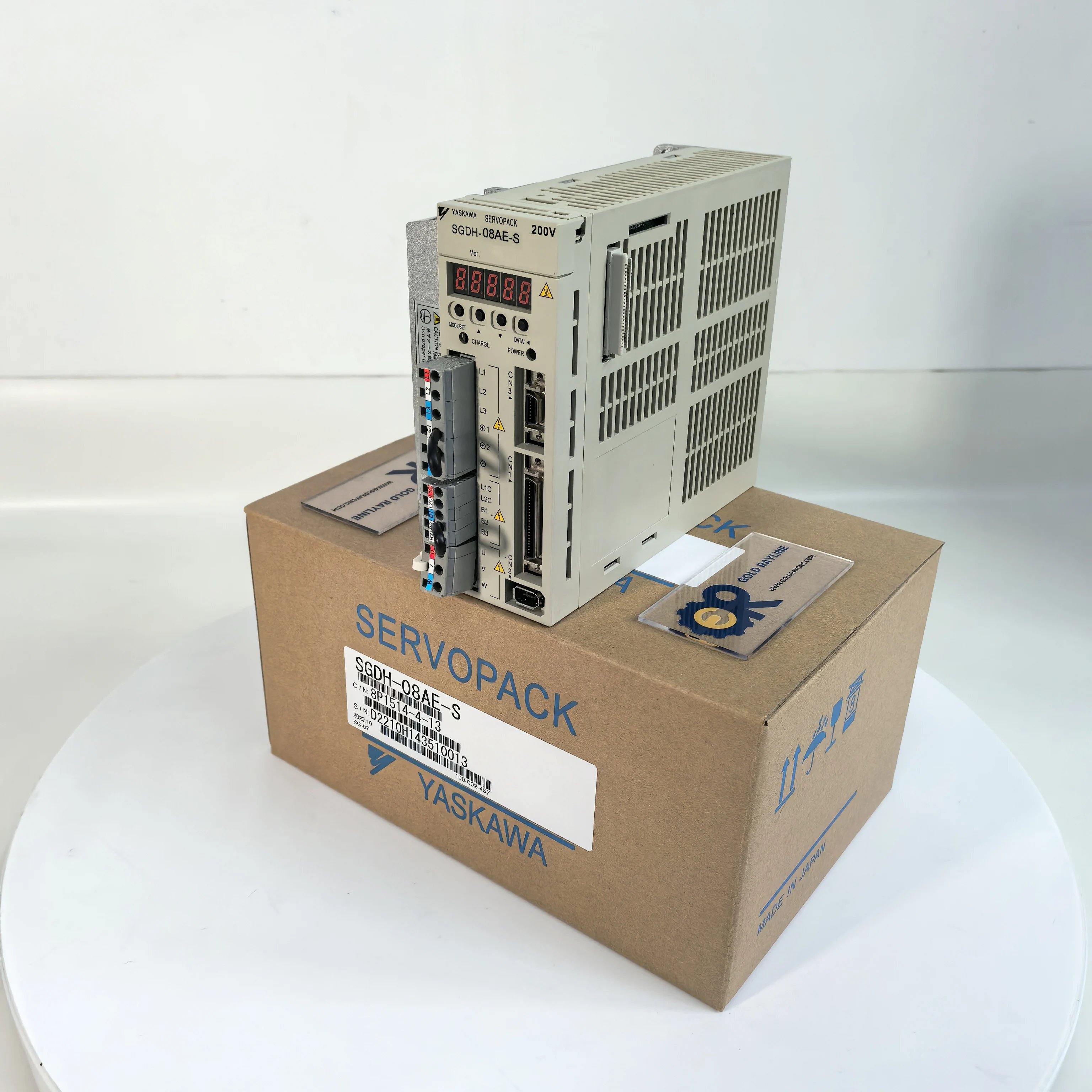 

Brand New Yaskawa SGDH-08AE-S Servo Drive 1 Year Warranty