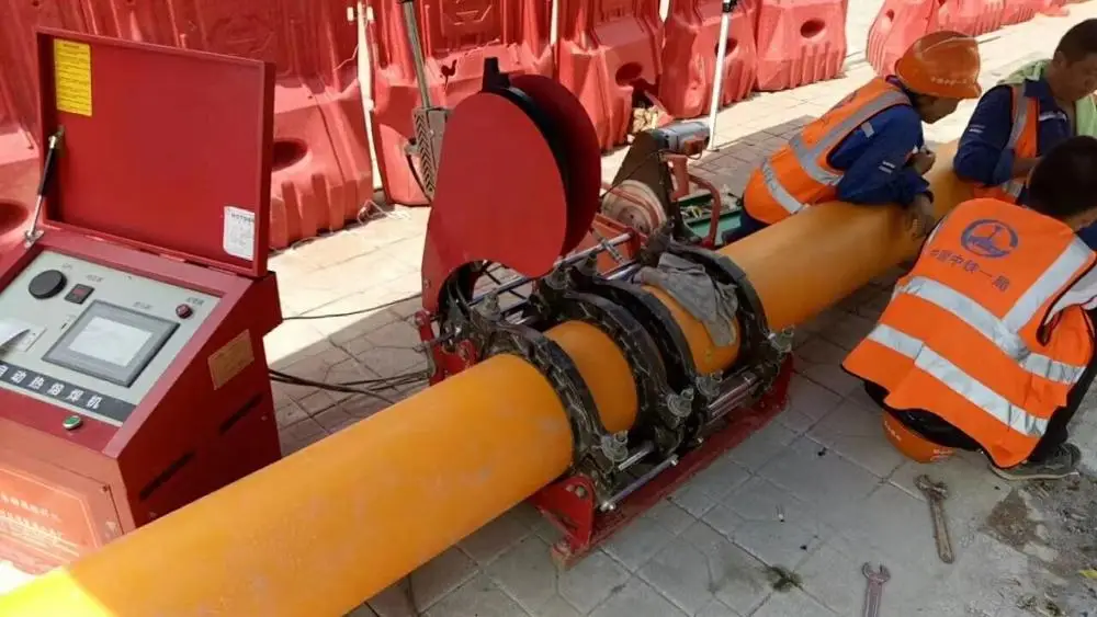 GPS Automatic HDPE Pipe Butt fusion Welding Machine 160-355mm CNC Automatic Model