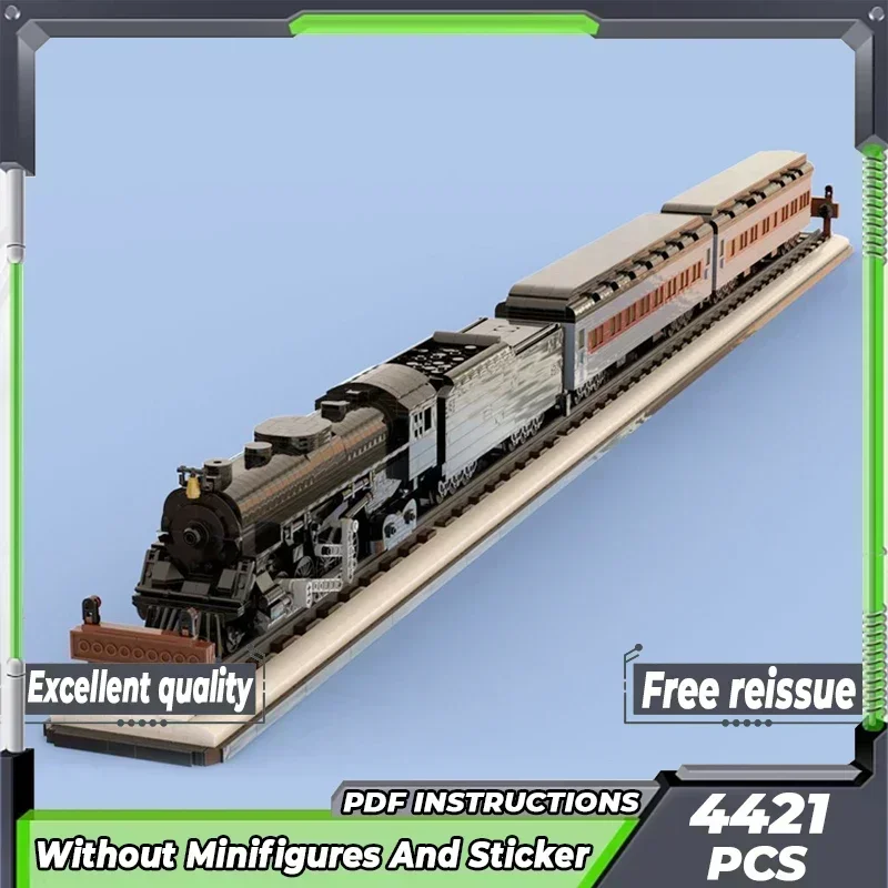 Moc Bouwstenen Stadsautomodel De Polar Express Trein Technologie Modulaire Blokken Geschenken Kerst Speelgoed DIY Sets Montage