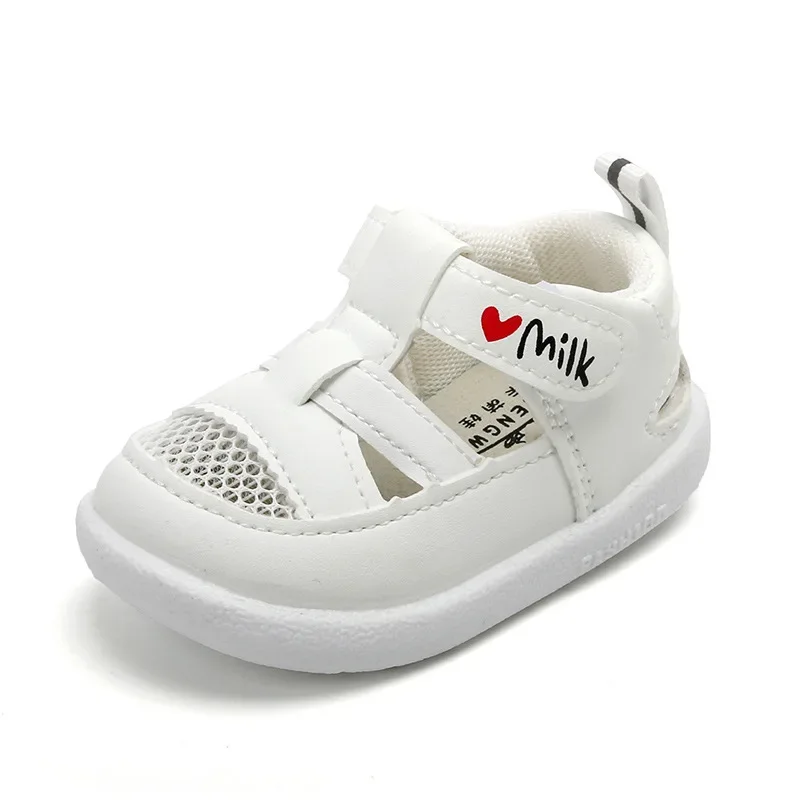 Sandalias Baby Walking Shoe Summer 0-2Year Old Breathable Mesh Shoe Baby Sandals Gril Boy Kids Shoe Soft Sole Infant Girl Sandal