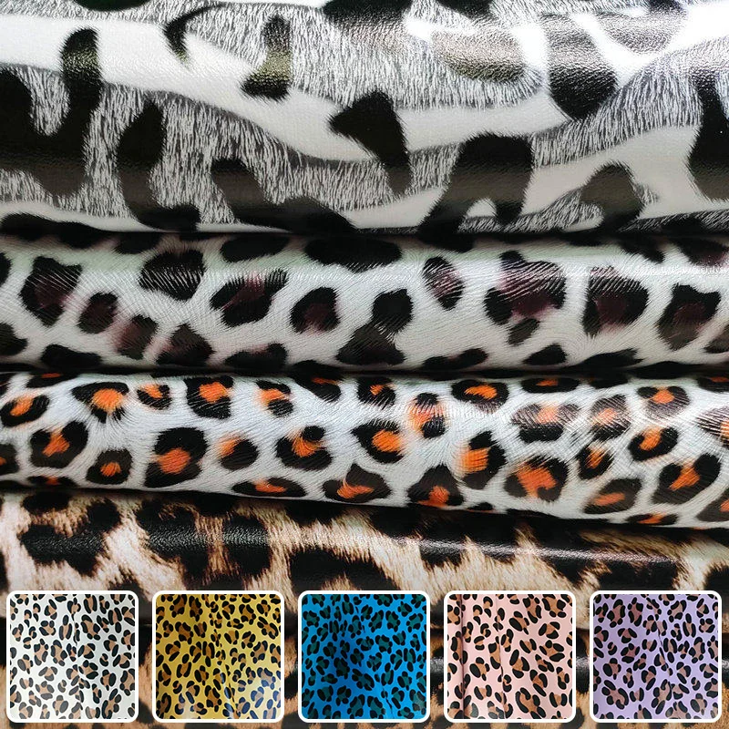 

Леопардовый принт, искусственная кожа, эластичный водонепроницаемый материал «сделай сам», для обивки, жесткие панели, автомобильные внутренние кожаные сумки