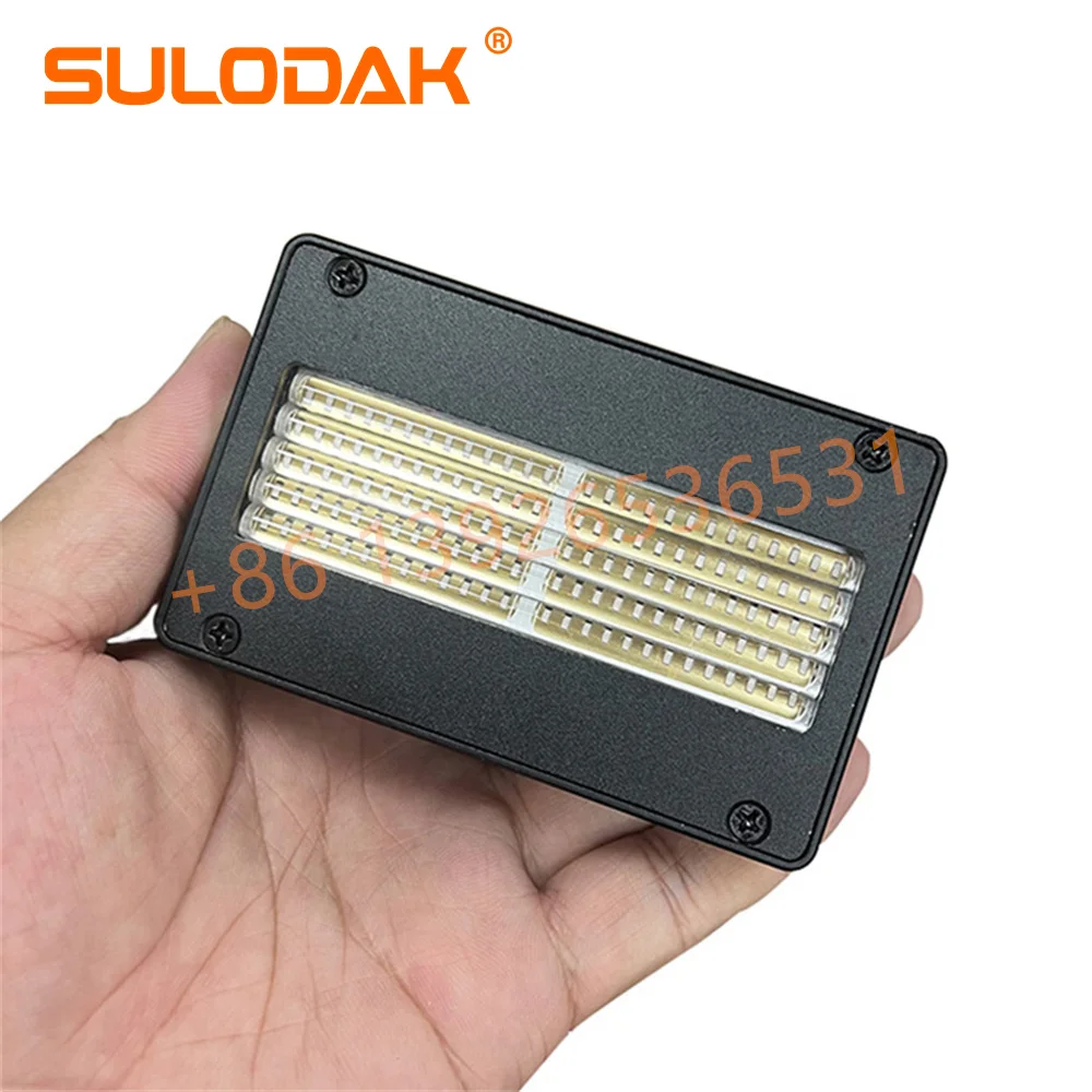 DYS80P Water Cooling UV LED Curing Lamp 350W 395nm LED UV Lamp TX800/XP600 Dual-nozzle UV Machine LED Curing Lamp