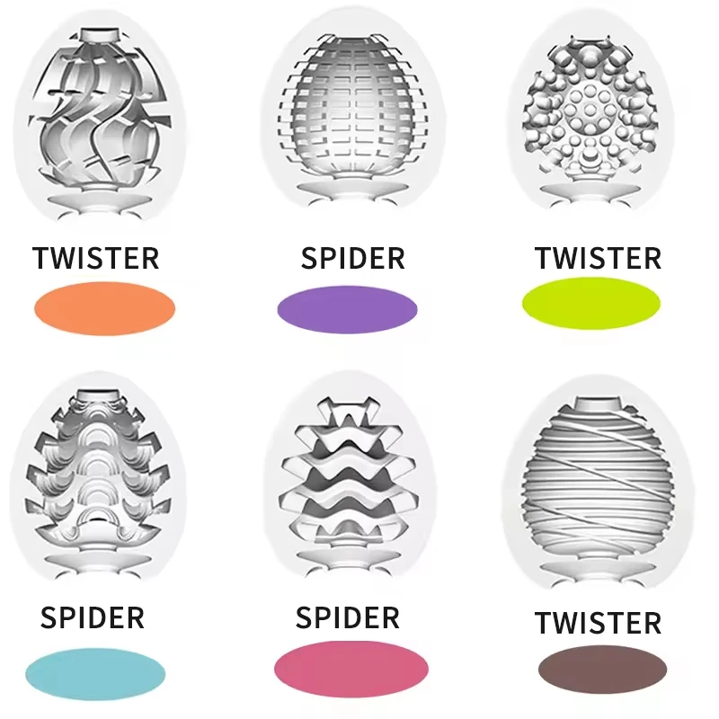 Male Masturbator Egg Sex Toys Penis Massager Pocket Masturbation Cup Glans Stimulation Silicone Stretchable Adult Supplies view 4
