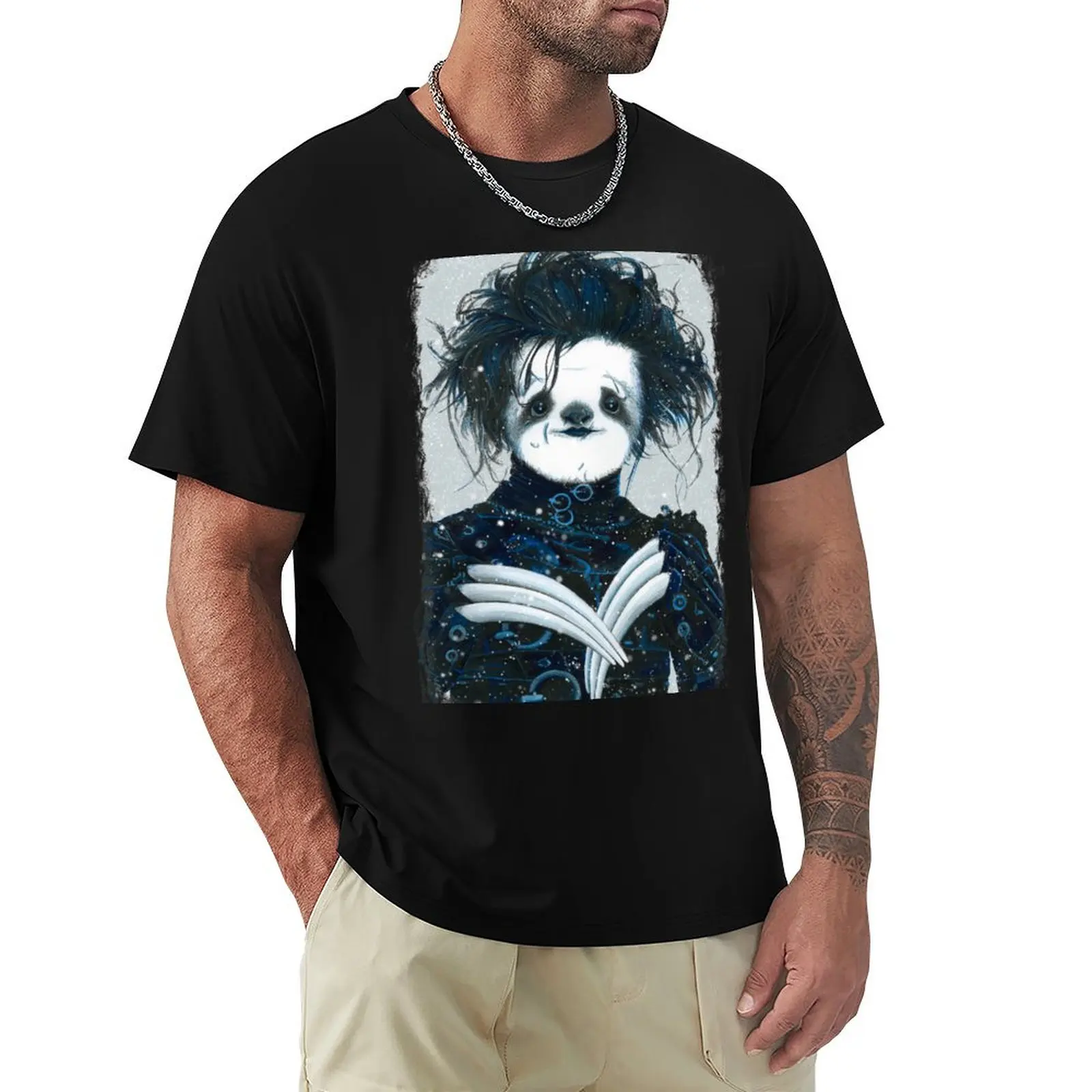 

Edward Scissorsloth T-Shirt customs shirts graphic tee men clothing
