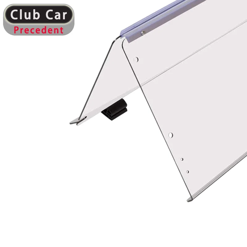 Club Car Precedent 2004-Up Clear Foldable Acrylic Windshield for Golf Cart #103762801