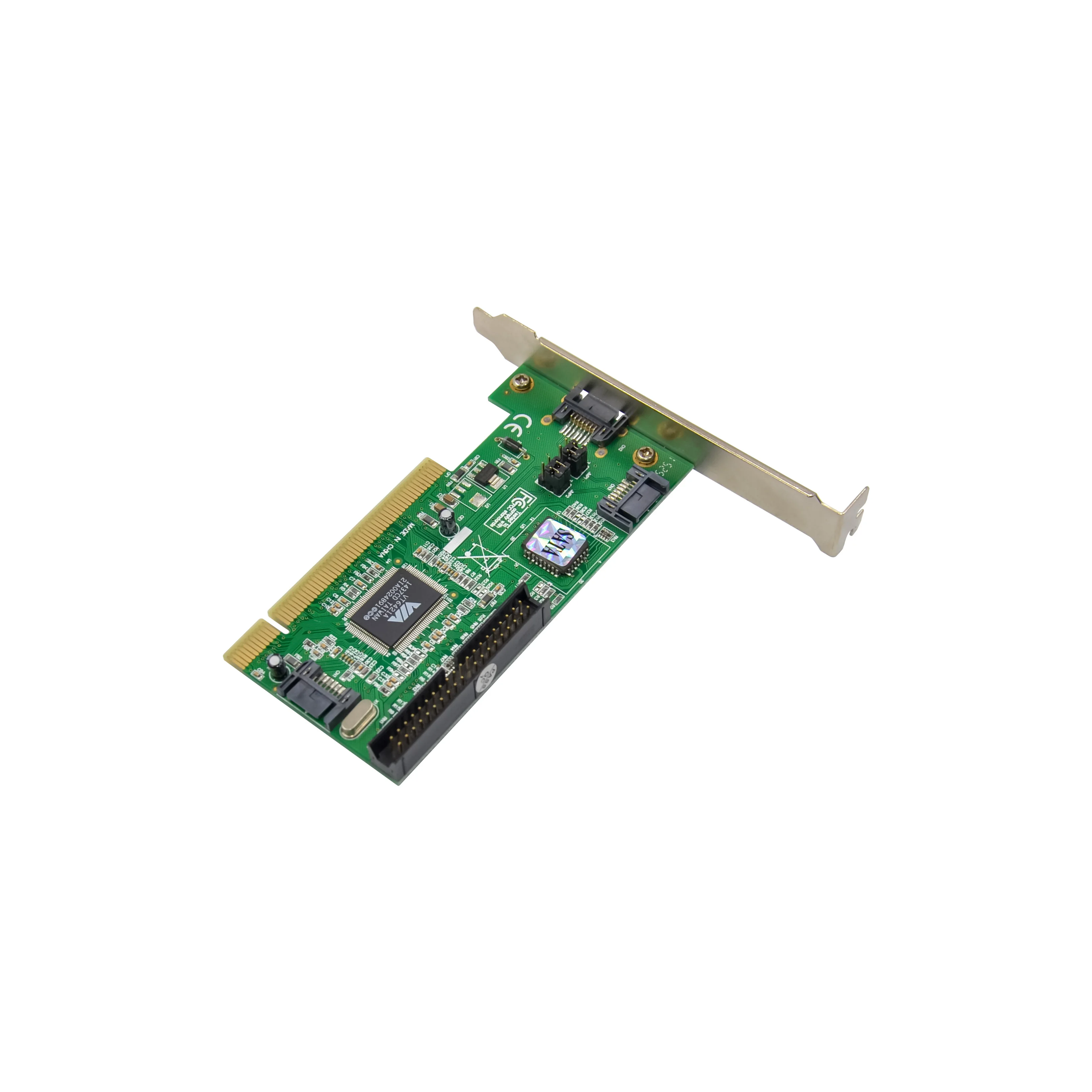 Sunweit ST515 VIA VT6421A Controlador SATA Raid e IDE de 3 portas Placa PCI PCI SATA IDE