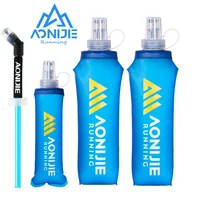 AONIJIE más nuevo SD30 2 uds 250ml 500ml frasco de agua suave botella plegable TPU libre de BPA para correr bolsa de espera paquete
