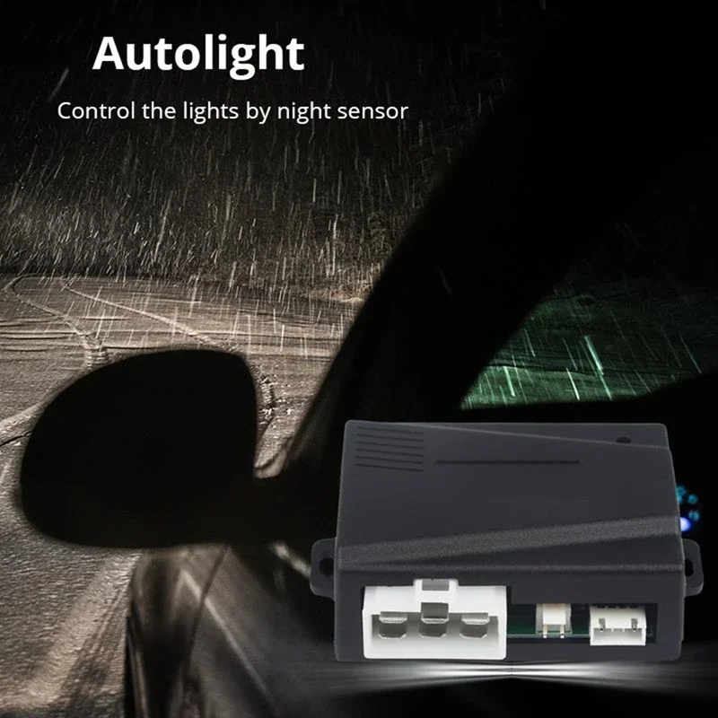 12V Universal Car Automatic Headlight Sensor Control Modification System Headlight Control System Headlight Main Controller