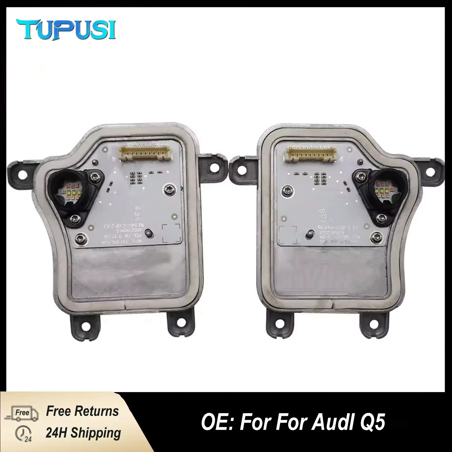 

LED Daytime Running Light & Heat Sinkheadlight Control Module For Audi Q5 2017-2020 80A998473B 80A998473A 80A998474A 80A998474B