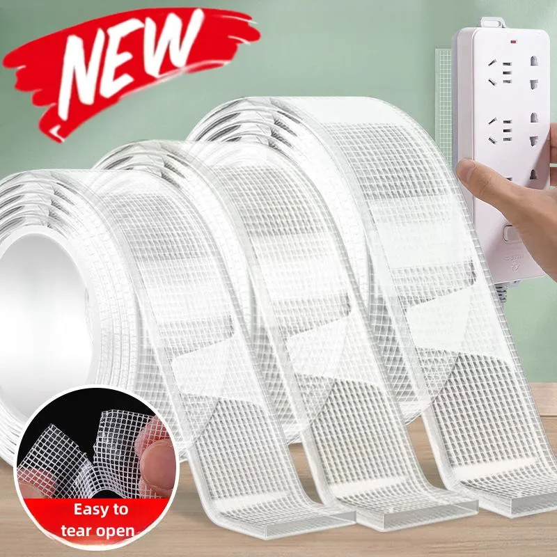 3/2/1M Waterproof Double Sided Nano Tape Extra Strong Decorative Adhesive Tape Wall Stickers Home Improvement Resistant Tapes