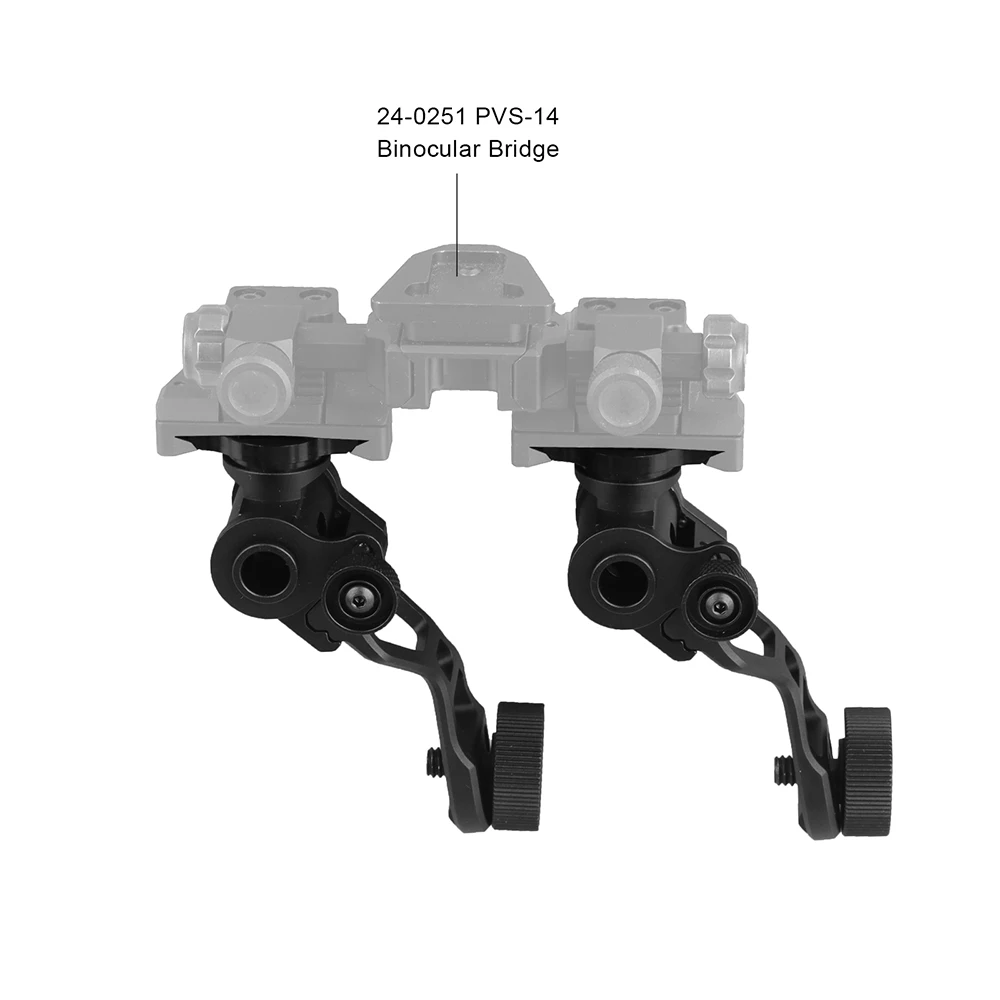 NEW  HOT  Night Vision Mount NVG Arms Mount J Arm Adapter for AN / PVS-14 Monocular NVG Dovetail GZ24-0259