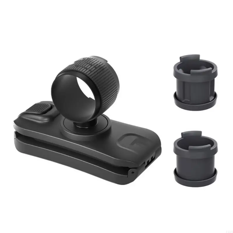 

F68B Adjustable 360 Degree Rotating Backpacks Clip Mount for Selfie Sticks for Shoulder and Waist Straps