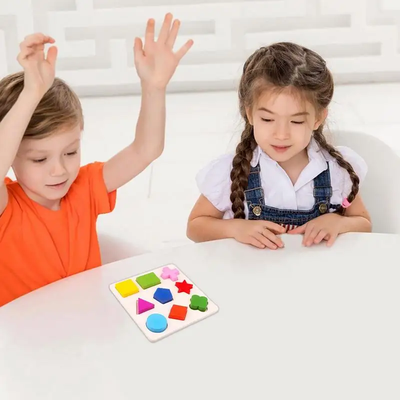 3d quebra-cabeça de madeira brinquedo montessori crianças brinquedos de madeira forma correspondência quebra-cabeças jogo crianças cedo brinquedos educativos para crianças presentes