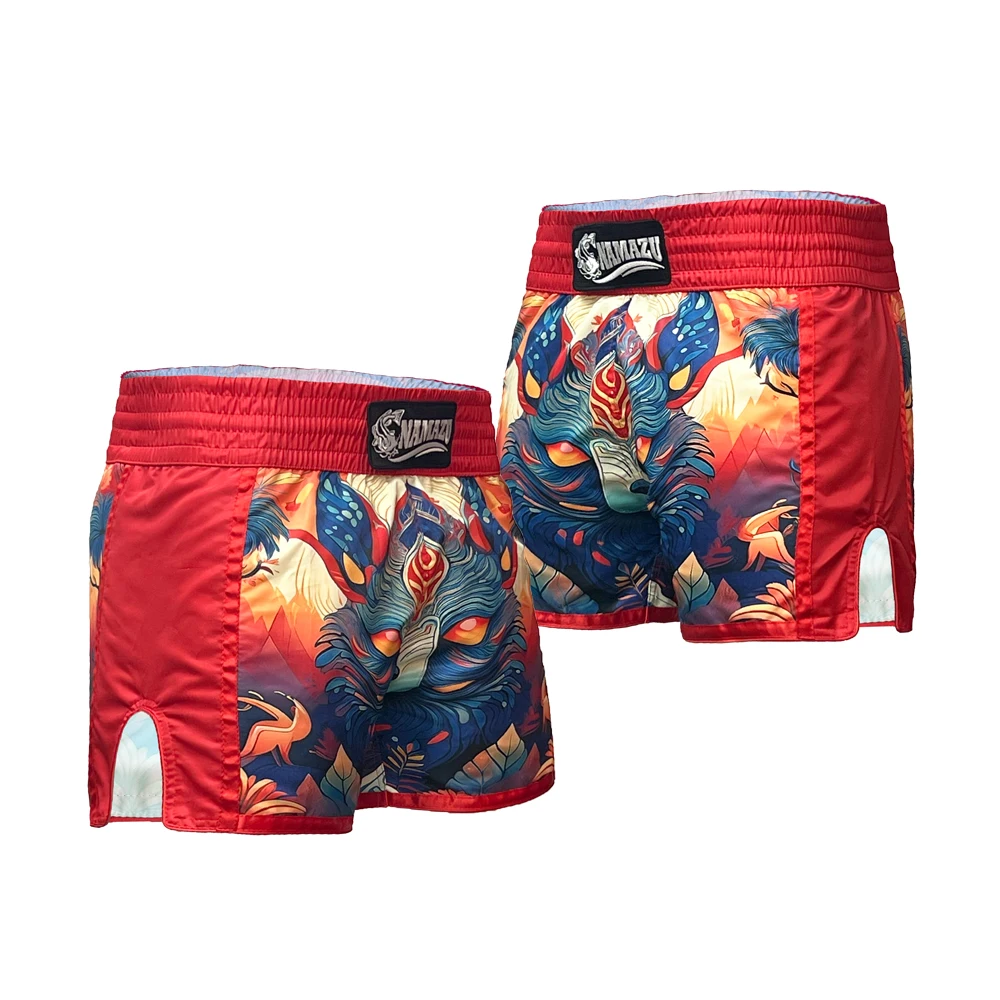Afbeelding 3: Namuzu muaythai shorts voor volwassenen en kinderen, boksshorts. sportshorts, mma shorts, fitness- en amartialsportkleding