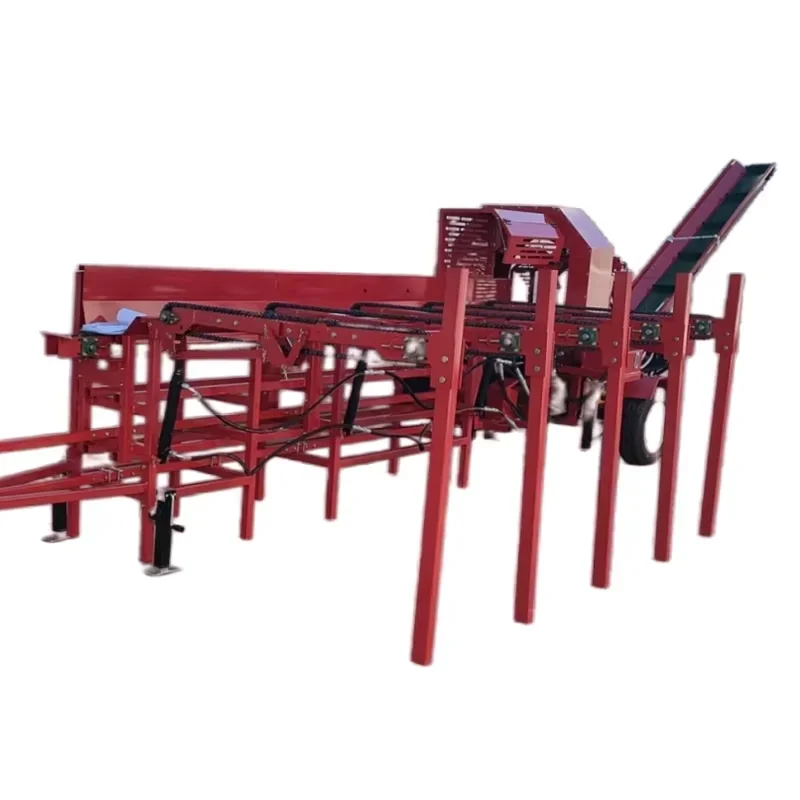 Industrial Strength V5025 Firewood Processor 25 Ton Automatic Log Splitter Machine with Conveyor for Export Market