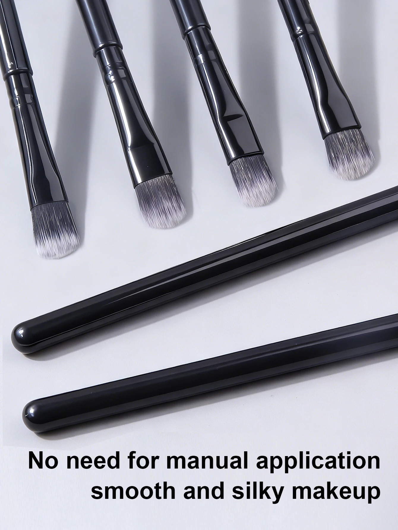 Set di pennelli per ombretto a setole morbide da 12 pezzi - Pennello per sfumare il trucco degli occhi, Pennello per evidenziatore, Pennello per correttore, Strumenti per trucco portatili