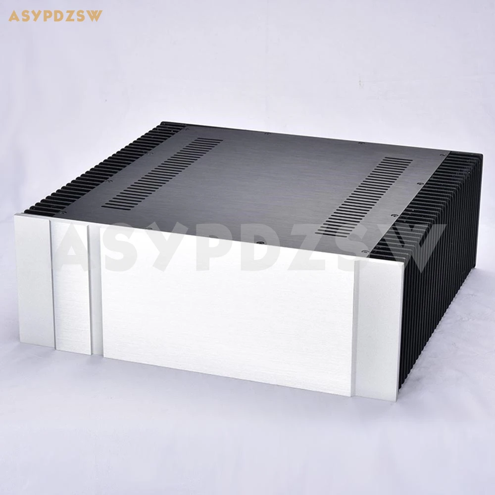 

4315-PASS Full aluminum chassis Class A power amplifier enclosure / Case Size 430X150X365mm