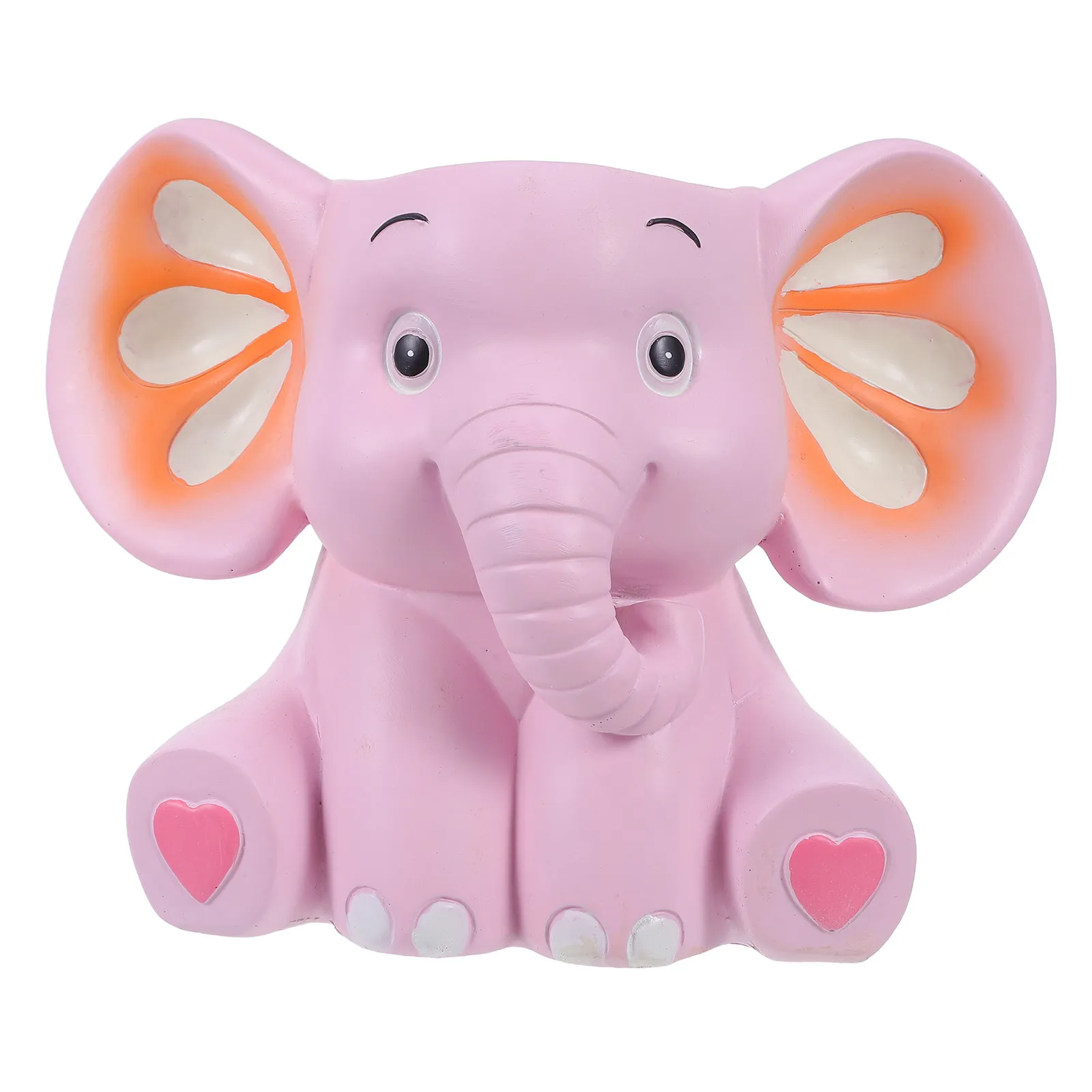Elephant Resin Pencil Holder Cute Cartoon Desk Organizer Pen Storage Box for Home Office School Decor