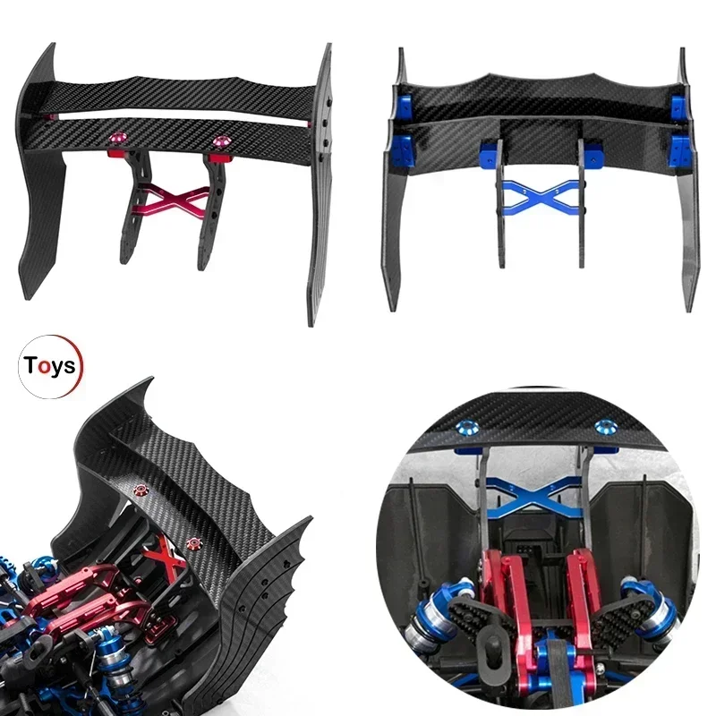 

Carbon Fiber Diffuser Supports Rear Wing Support Frame For ARRMA F1 LIMITLESS 1/7 RC Car Upgrade Parts