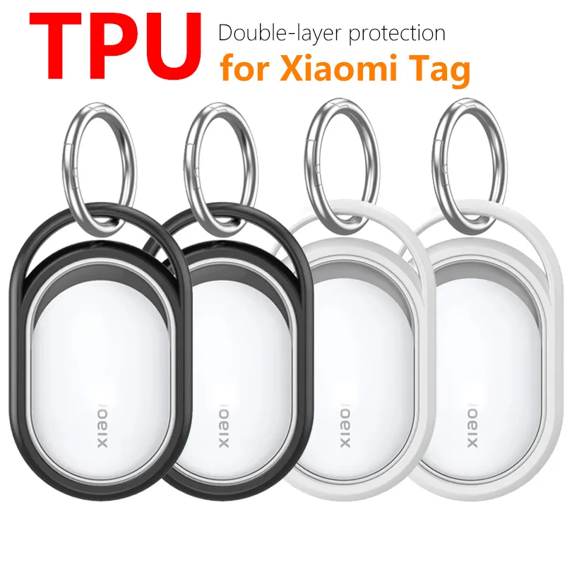 New TPU Protective Case For Xiaomi Mi Tag Waterproof Protection Cover For Xiaomi Tags Full Cover Positioning Tracker Shell