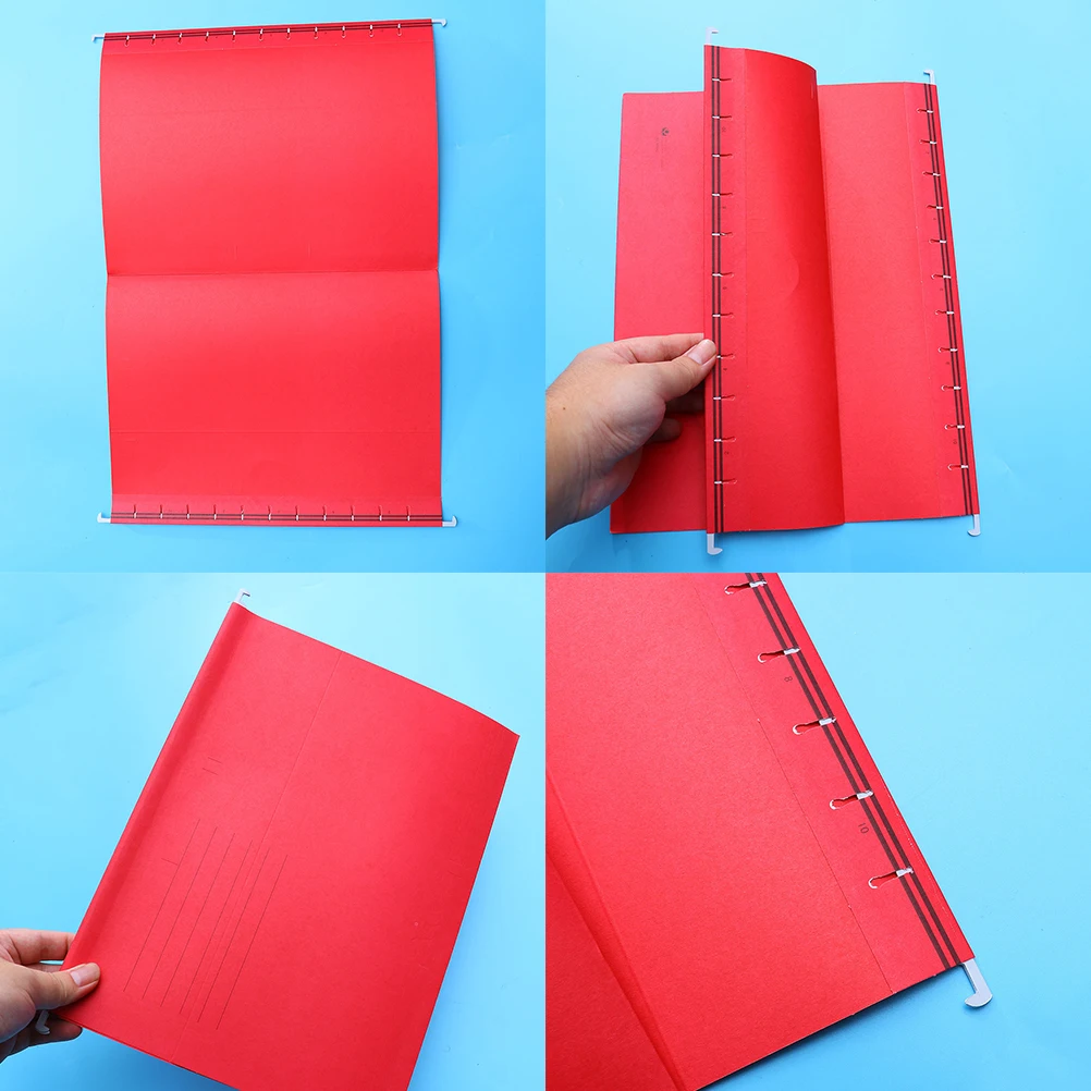 

8pcs Hanging Hanging File Folder File Holder Paper Wide Opening Home Office Document Storage Organizer