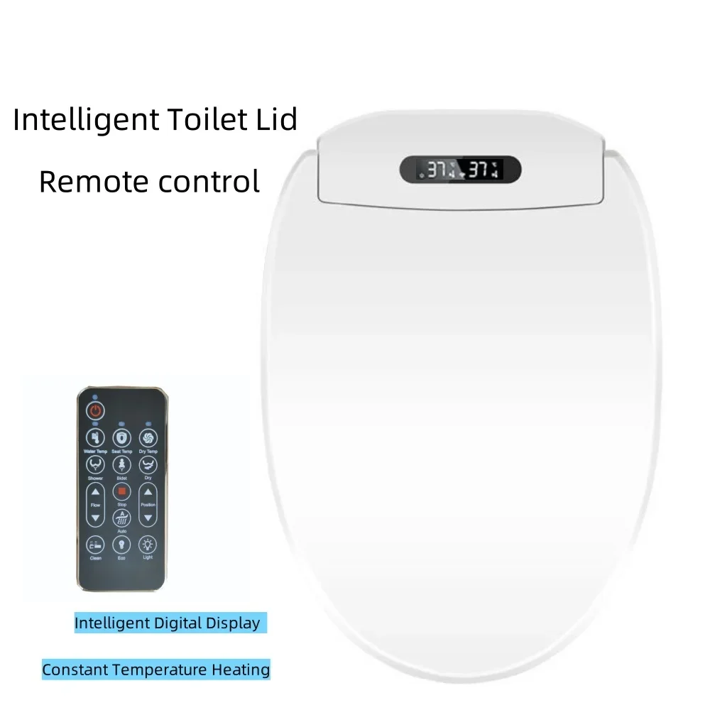 Intelligenter Toilettendeckeltrockner mit Fernbedienung, intelligenter beheizter Bidet-Toilettensitz, mit Warmlufttrockner, intelligente konstante Temperatur – Detail 2