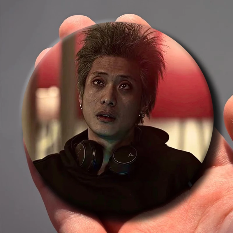 Bloodhounds Tin Soft Button Pin Kim Geon woo Hong Woo jin Korean Drama Brooch Badge Bag Decor Accessories Fans Collect Gifts