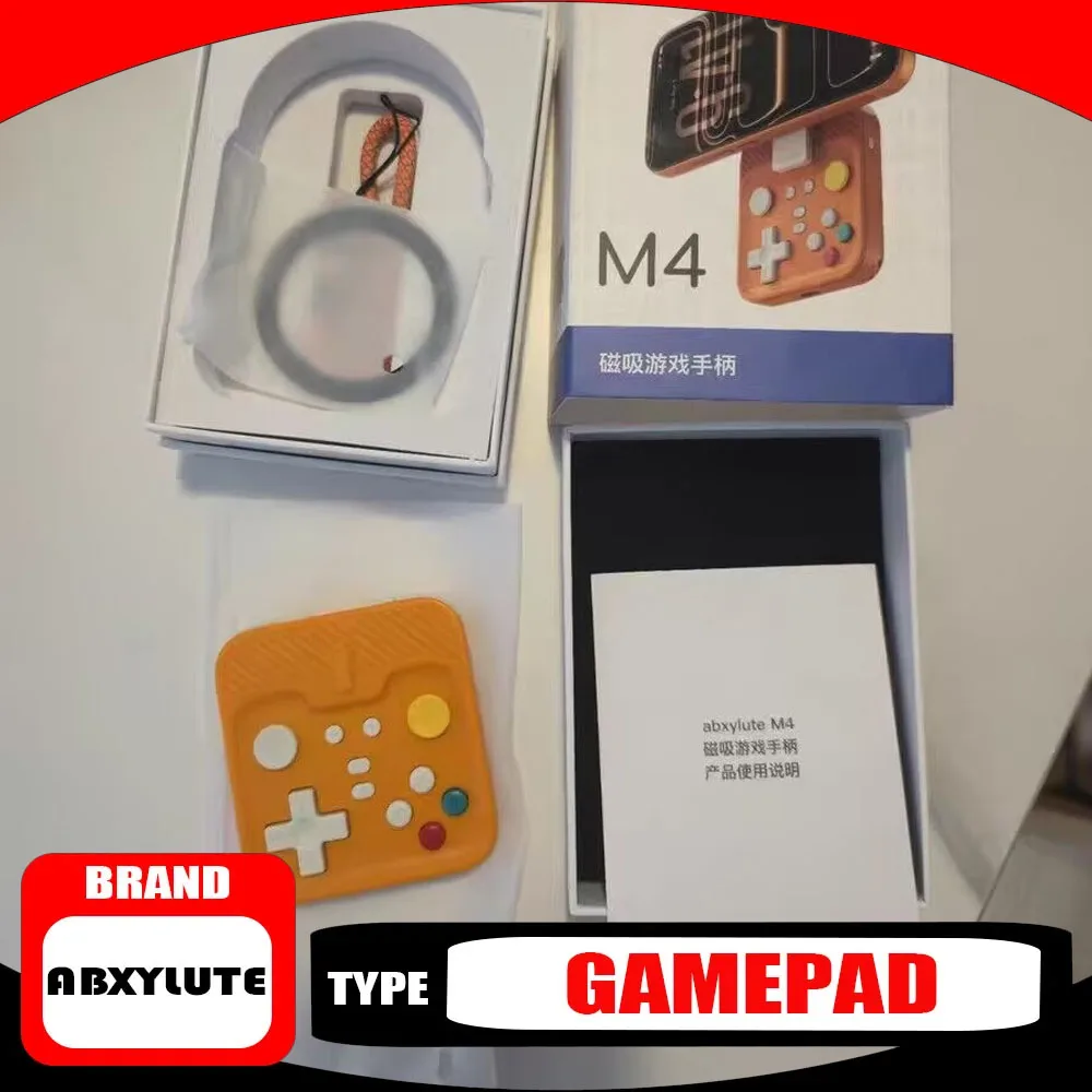 

Магнитный игровой контроллер Abxylute M4 Bluetooth, портативная подставка, съемный мобильный геймпад, модный подарок для геймеров