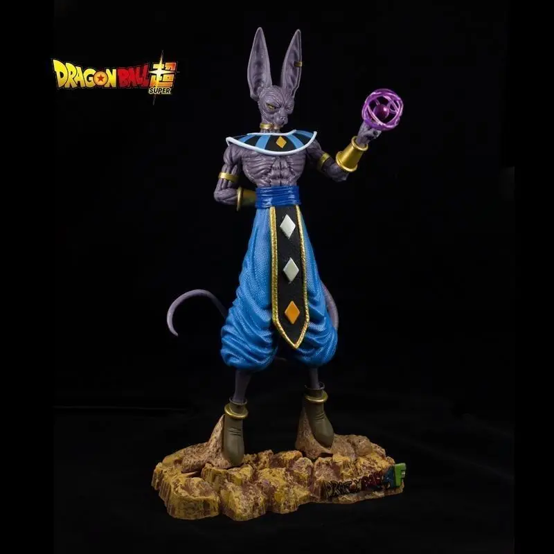 Bandai Banpresto Dragon Ball Beerus Bóg Zniszczenia Figurka Anime Model Peryferia Ozdoby Modne Zabawki Prezenty dla Dzieci Lalka
