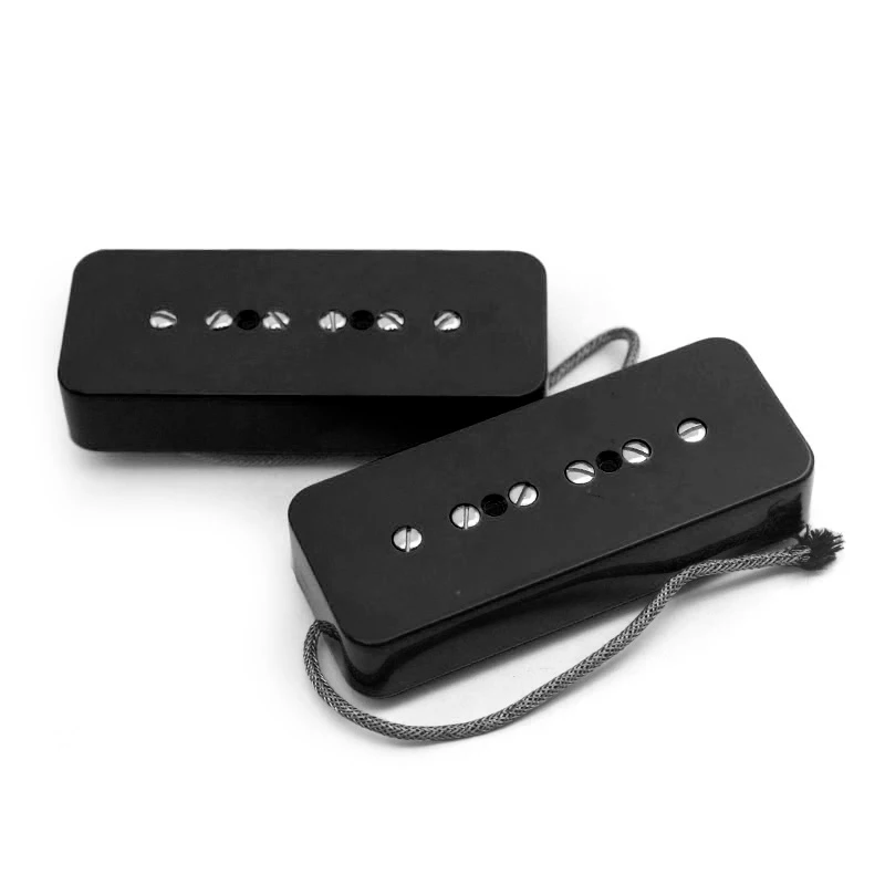 Vintage Alnico 2 Soapbar P90 Guitar Pickup Alnico II Pickup Guitar Accessories Black/White/Yellow