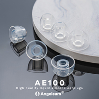 Angelears AE100 3pairs Liquid Silicone Soft Earplugs Suitable for Bravery24 TanchJim 4U, Davinci