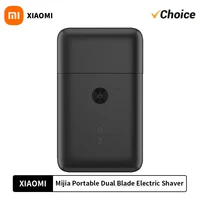 Nueva Afeitadora Eléctrica Xiaomi con Doble Cuchilla, Motor de Alta Velocidad, Succión Magnética, Resistente al Agua IPX7, Maquinilla de Afeitar Portátil